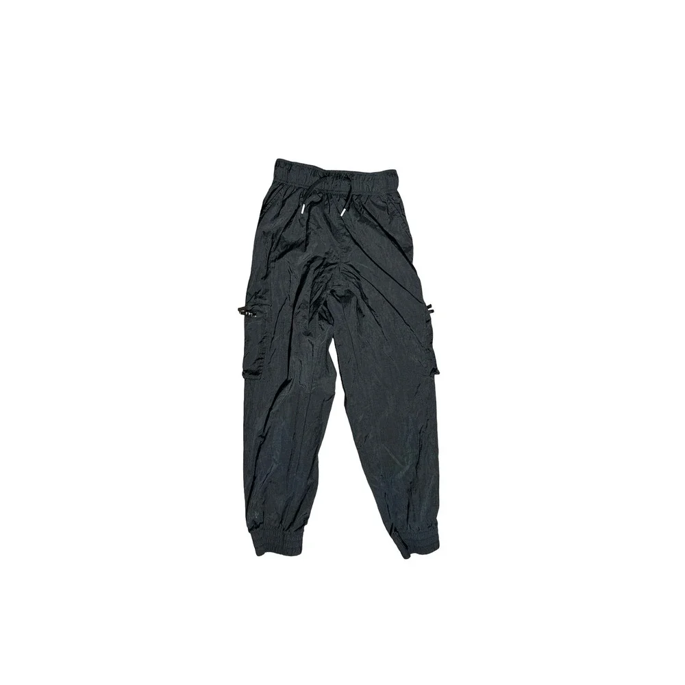 Nike Kids Sportswear Black Nylon Cargo Jogger Pants Size Medium M